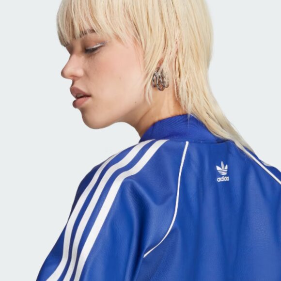 Adidas SST Versatile Track Jacket - Semi Lucid Blue- 2 - Picture 7 of 14